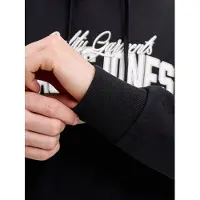 Jack & Jones Kapuzensweatshirt "JJELOGO SWEAT HOOD 2 COL AW26 SN PLS", Baumwollmischung, normal geschnitten
