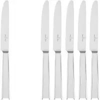 Villeroy & Boch Tafelmesser "Tafelmesser Victor 228 mm 6er Set silber" Spülmaschinenfest