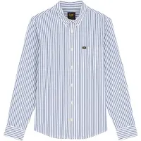 Lee Herren Button-Down Hemd aus reiner Baumwolle in Bering SEA, Regular Fit