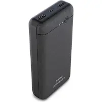 Hama 00201754, 20000 mAh, Lithium Polymer (LiPo), Schwarz