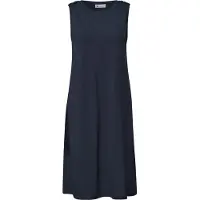 Street One Jerseykleid Ohne Taschen Ärmelloses Sommerkleid mit Rundhals und Knopfdetail