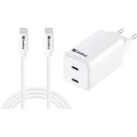 Sandberg AC Charger USB-C PD65W EU 1.5M