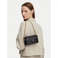Tory Burch Handtasche Charlie Quilted East-West 186036 Schwarz