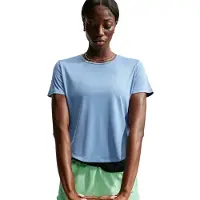 Nike - Women's Tempo Dri-Fit Short-Sleeve Running Top - Laufshirt Gr L blau