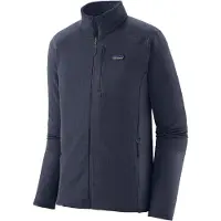 Patagonia - Warmes und leichtes Fleece aus Polartec &ndash; Herren &ndash; M's R1 Jkt - M's R1 Jkt New Navy für Herren - Größe M - Navy blau