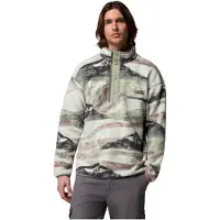 Columbia Men's Helvetia II Half Snap Fleece sedona sage summits (344) XL