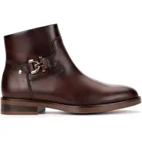Pikolinos Damen Leder-Stiefelette Puertollano W3C-8911 mit Metallschnalle, Größe:40 EU, Farbe:Mehrfarbig