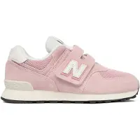 New Balance Schuhe - 574 - Klettverschluss - Pink/White - - 33 - Schuhe