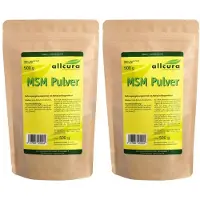 Allcura MSM Pulver Methylsulfonylmethan 2x 2x500 g