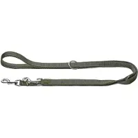 Hunter - Verstellbare Führleine Maldon 3.0 - Hundeleine Gr Width: 1,5 cm, Length 200 cm grau