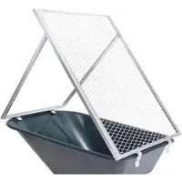Baumarktplus TRUTZHOLM Schubkarren Durchwurfsieb Gartensieb 100x60cm Sieb Kompost Gitter Durchwurfgitter Erdsieb
