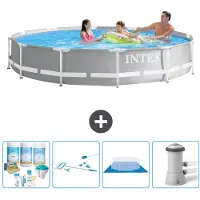 Intex Prism Frame Pool Rund - 366x76 cm - 5-teilig S21048