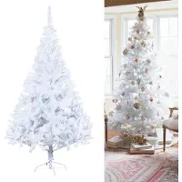 EINFEBEN 150cm Weihnachtsbaum Kuenstlicher Kunstbaum Tannenbaum Deko Christbaum PVC