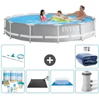 Intex Prism Frame Pool Rund - 366x76 cm - 7-teilig S20527