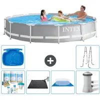 Intex Prism Frame Pool Rund - 366x76 cm - 7-teilig S21050