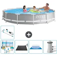 Intex Prism Frame Pool Rund - 366x76 cm - 6-teilig S21045