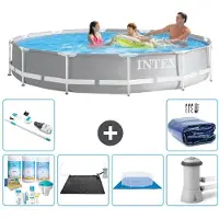Intex Prism Frame Pool Rund - 366x76 cm - 7-teilig S20529