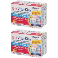 Tetesept B12 Vita-Kick 500 µg Intensiv-Kur TRA 2x 2x7 St Trinkampullen
