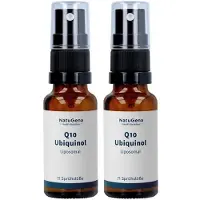 NatuGena GmbH Q10 Ubiquinol liposomales Spray vegan 2x 2x10 ml