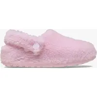 Crocs Classic Cozzzy Kids Pantoffeln, Pink Milk, 19-20