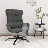 Prolenta Maison Exclusive - Relaxsessel Dunkelgrau Stoff