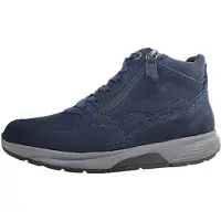 Gabor Rolling Soft Schnürstiefel Blau in Gr. 40.5