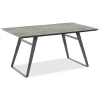 Niehoff Elba HPL Stahl Gartentisch