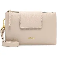 Suri Frey Umhängetasche "Umhängetasche SFY Mimmy", Damen, Gr. B/H/T: 24cm x 15cm x 5cm 0, beige (beige 400), Polyester, Taschen Umhängetasche