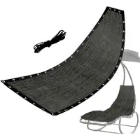 Markenlos Ersatzbezug für Schaukel, Chaiselongue-Abdeckung, 64 x 190 x 22 cm, wasserdicht, für Terrasse und Garten