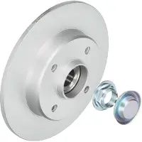 Bosch Bremsscheibe 0986479f74 voll 244mm 9mm für VAUXHALL