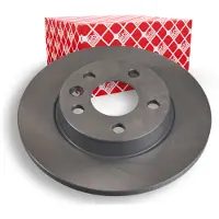 FEBI BILSTEIN Bremsscheibe 18490 hinten, voll, 1 Stück