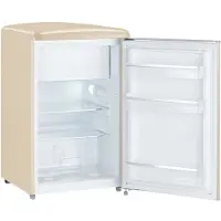 Severin Retro Tischkühlschrank RKS 8833 aus Kunststoff, creme Kühlschrank Gefrierkombination Retro Kühlschrank Led Kühlschrank Kühlschrank Gefrierfach