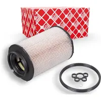 Febi Kraftstofffilter 26566 Filtereinsatz 142mm für SKODA AUDI