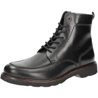 Sioux Stiefelette "Dilip-720-H", Herren, Gr. 40 (UK 6 1/2), schwarz, Schuhe Stiefelette