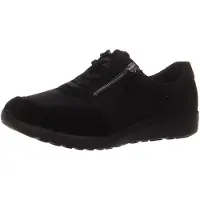 Waldlaufer Schnürhalbschuhe in schwarz, Gr. 4