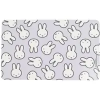 United labels Miffy Brettchen Hase Allover Frühstücksbrettchen Schneidebrettchen in blau | Gr.: onesize