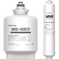 Waterdrop 1 WD-G2CF Filter und 1 WD-MNR35 Remineralisation Inline-Wasserfilter