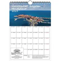 Seelenzauber GmbH Reisezauber Bulgarien Planer DIN A4 Kalender für 2027 Sofia Reise Strand Urlaub - Inhalt: 1x Kalender 1x Weihnachtsanhänger 1x Grußanhänger (gesamt 3 Teile)