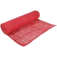 vidaXL Juterolle 50 x 1000 cm Rot