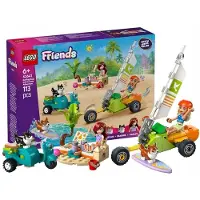 LEGO Friends 42641: Abenteuer mit surfenden Hunden und Roller mit 113 Teilen