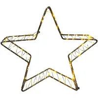 Clayre & Eef Tischlampe Weiß Metall