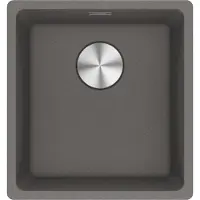 Markenlos Spülbecken Maris MRG 110-37 in Steingrau aus Fragranit+
