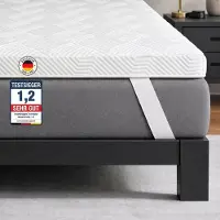 Komfortec 5-Zonen Gel Matratzentopper 90x200 cm H3/H4, 7 cm Höhe