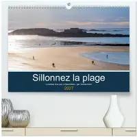 CALVENDO Erkunden Sie den Strand (Hochwertiger Wandkalender 2027 im DIN A2-Format, vertikal), Monatskalender