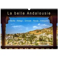 CALVENDO Das schöne Andalusien: Sevilla - Málaga - Granada - Ronda - Antequera (Wandkalender 2027, DIN A3, Hochformat), Monatskalender