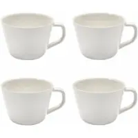 Serax Cena Cappuccinotasse - 0,25 L - Elfenbein (4er Set)