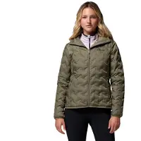 Columbia - Women's Delta Ridge II Down Hooded Jacket - Daunenjacke Gr L oliv