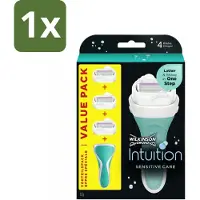 Wilkinson Sword - Ersatzklingen - Intuition 2-in-1 Sensitive Care - 3 Klingen - 1 Stück
