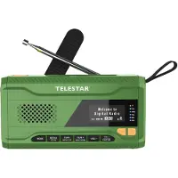 Telestar TOP NR 5 DAB+/UKW Notfallradio grün