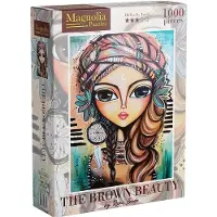 Magnolia Puzzle The Brown Beauty - 1000 Teile Puzzle